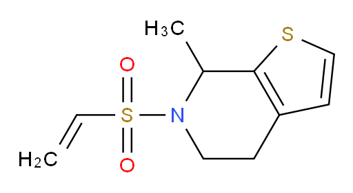 6-(ethenesulfonyl)-7-methyl-4H,5H,6H,7H-thieno[2,3-c]pyridine