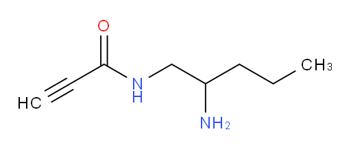 N-(2-aminopentyl)prop-2-ynamide