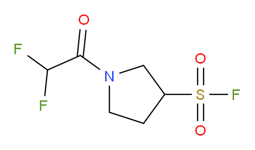 1-(2,2-difluoroacetyl)pyrrolidine-3-sulfonyl fluoride
