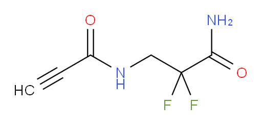 N-(2-carbamoyl-2,2-difluoroethyl)prop-2-ynamide
