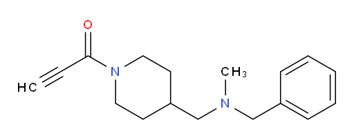 1-(4-{[benzyl(methyl)amino]methyl}piperidin-1-yl)prop-2-yn-1-one