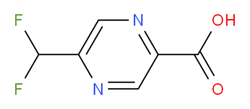 5-(Difluoromethyl)-2-pyrazinecarboxylic acid