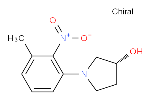 (R)-1-(3-methyl-2-nitrophenyl)pyrrolidin-3-ol