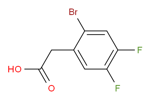 2-(2-bromo-4,5-difluorophenyl)acetic acid