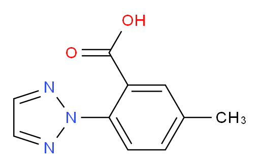 5-methyl-2-(2H-1,2,3-triazol-2-yl)benzoic acid