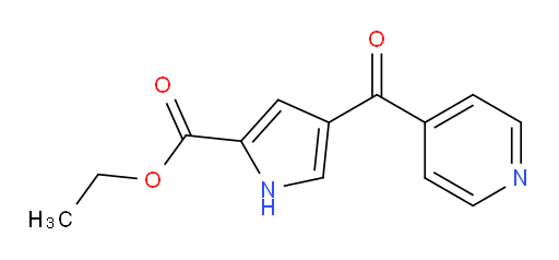 ethyl 4-isonicotinoyl-1H-pyrrole-2-carboxylate