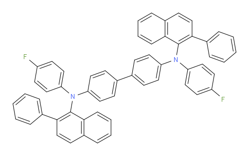 N4,N4'-bis(4-fluorophenyl)-N4,N4'-bis(2-phenylnaphthalen-1-yl)-[1,1'-biphenyl]-4,4'-diamine