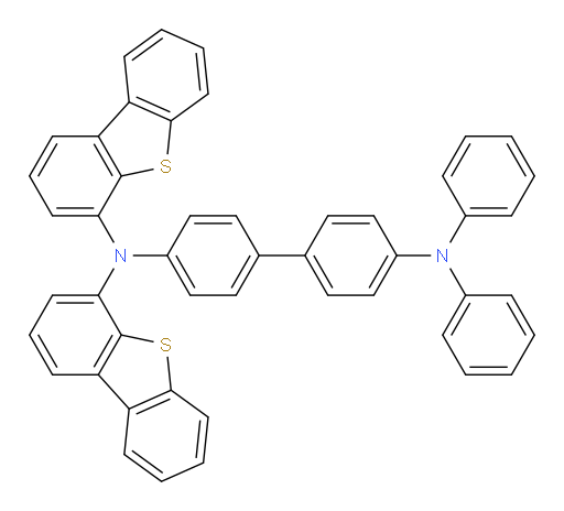 N4,N4-bis(dibenzo[b,d]thiophen-4-yl)-N4',N4'-diphenyl-[1,1'-biphenyl]-4,4'-diamine