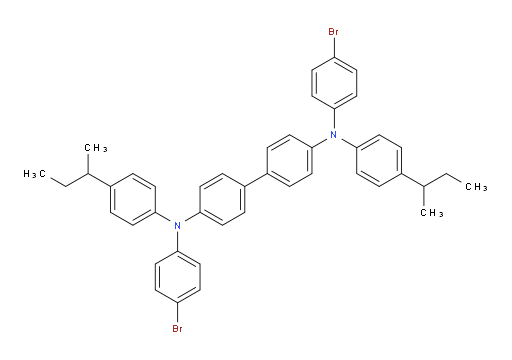 N4,N4'-bis(4-bromophenyl)-N4,N4'-bis(4-(sec-butyl)phenyl)-[1,1'-biphenyl]-4,4'-diamine