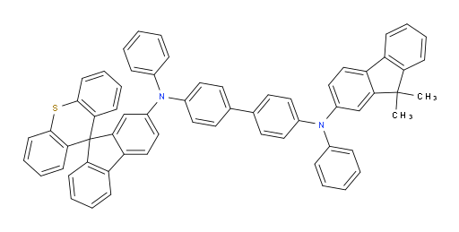 N4-(9,9-dimethyl-9H-fluoren-2-yl)-N4,N4'-diphenyl-N4'-(spiro[fluorene-9,9'-thioxanthen]-2-yl)-[1,1'-biphenyl]-4,4'-diamine