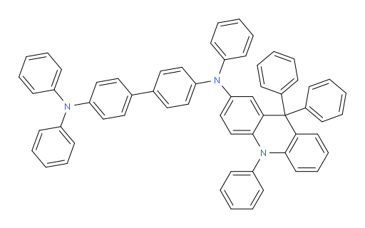 N4,N4,N4'-triphenyl-N4'-(9,9,10-triphenyl-9,10-dihydroacridin-2-yl)-[1,1'-biphenyl]-4,4'-diamine