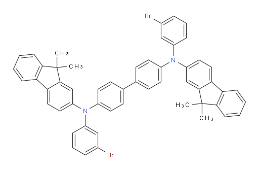 N4,N4'-bis(3-bromophenyl)-N4,N4'-bis(9,9-dimethyl-9H-fluoren-2-yl)-[1,1'-biphenyl]-4,4'-diamine