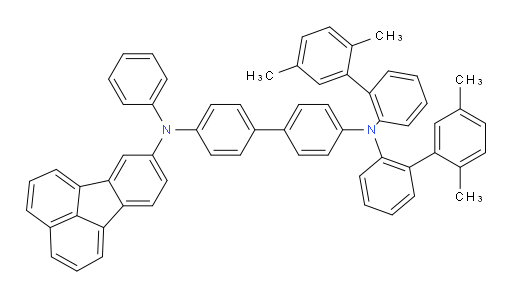 N4,N4-bis(2',5'-dimethyl-[1,1'-biphenyl]-2-yl)-N4'-(fluoranthen-8-yl)-N4'-phenyl-[1,1'-biphenyl]-4,4'-diamine
