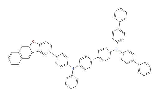 N4,N4-di([1,1'-biphenyl]-4-yl)-N4'-(4-(naphtho[2,3-b]benzofuran-2-yl)phenyl)-N4'-phenyl-[1,1'-biphenyl]-4,4'-diamine