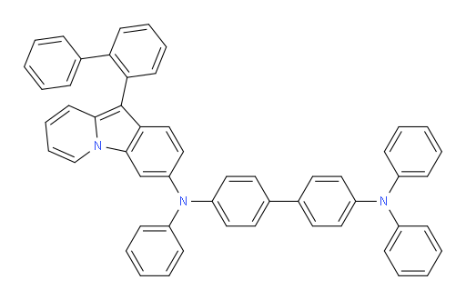 N4-(10-([1,1'-biphenyl]-2-yl)pyrido[1,2-a]indol-3-yl)-N4,N4',N4'-triphenyl-[1,1'-biphenyl]-4,4'-diamine