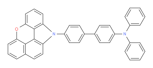 4'-(1H-chromeno[5,4,3,2-cdef]carbazol-1-yl)-N,N-diphenyl-[1,1'-biphenyl]-4-amine