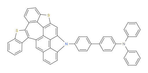 4'-(1H-3,7-dithia-1-azabenzo[3,4]indeno[2',1':5,6]azuleno[7,8,1-mna]cyclopenta[def]phenanthren-1-yl)-N,N-diphenyl-[1,1'-biphenyl]-4-amine