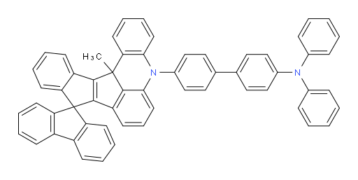 4'-(13c-methylspiro[benzo[4,5]pentaleno[1,2,3-kl]acridine-9,9'-fluorene]-5(13cH)-yl)-N,N-diphenyl-[1,1'-biphenyl]-4-amine