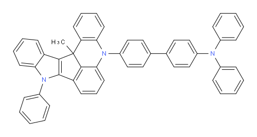 4'-(13c-methyl-9-phenyl-9,13c-dihydro-5H-indolo[3',2':4,5]cyclopenta[1,2,3-kl]acridin-5-yl)-N,N-diphenyl-[1,1'-biphenyl]-4-amine