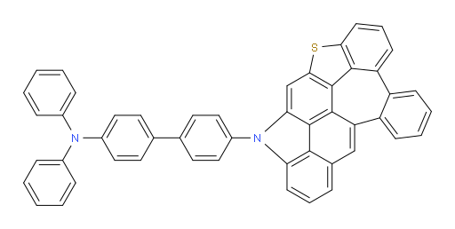 4'-(12H-14-thia-12-azacyclopenta[def]dibenzo[3,4:5,6]azuleno[7,8,1-mna]phenanthren-12-yl)-N,N-diphenyl-[1,1'-biphenyl]-4-amine