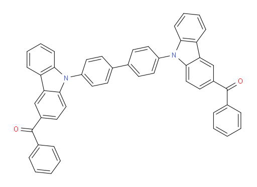 (9,9'-([1,1'-biphenyl]-4,4'-diyl)bis(9H-carbazole-9,3-diyl))bis(phenylmethanone)