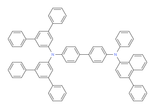 N4,N4-di([1,1':3',1''-terphenyl]-5'-yl)-N4'-phenyl-N4'-(4-phenylnaphthalen-1-yl)-[1,1'-biphenyl]-4,4'-diamine