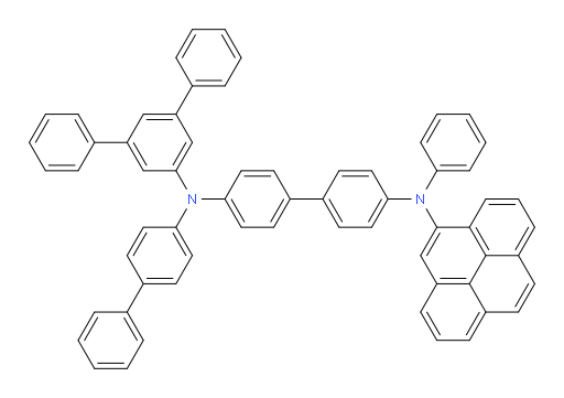 N4-([1,1'-biphenyl]-4-yl)-N4-([1,1':3',1''-terphenyl]-5'-yl)-N4'-phenyl-N4'-(pyren-4-yl)-[1,1'-biphenyl]-4,4'-diamine