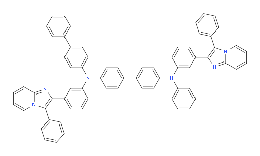 N4-([1,1'-biphenyl]-4-yl)-N4'-phenyl-N4,N4'-bis(3-(3-phenylimidazo[1,2-a]pyridin-2-yl)phenyl)-[1,1'-biphenyl]-4,4'-diamine