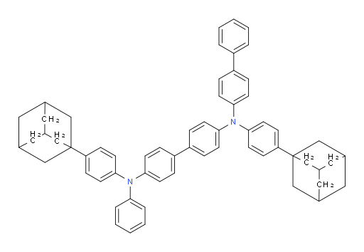N4-([1,1'-biphenyl]-4-yl)-N4,N4'-bis(4-(adamantan-1-yl)phenyl)-N4'-phenyl-[1,1'-biphenyl]-4,4'-diamine