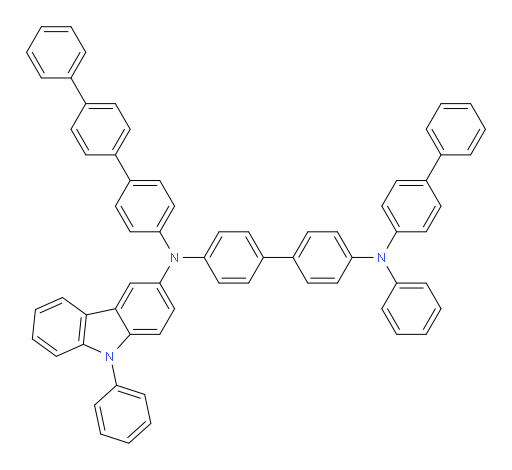 N4-([1,1'-biphenyl]-4-yl)-N4'-([1,1':4',1''-terphenyl]-4-yl)-N4-phenyl-N4'-(9-phenyl-9H-carbazol-3-yl)-[1,1'-biphenyl]-4,4'-diamine