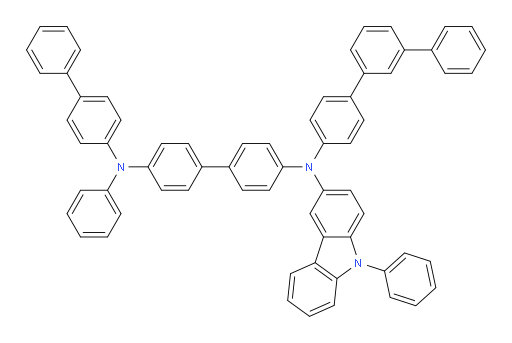 N4-([1,1'-biphenyl]-4-yl)-N4'-([1,1':3',1''-terphenyl]-4-yl)-N4-phenyl-N4'-(9-phenyl-9H-carbazol-3-yl)-[1,1'-biphenyl]-4,4'-diamine