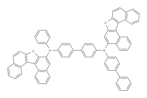 N4-([1,1'-biphenyl]-4-yl)-N4-(dinaphtho[2,1-b:1',2'-d]furan-5-yl)-N4'-(dinaphtho[2,1-b:1',2'-d]furan-6-yl)-N4'-phenyl-[1,1'-biphenyl]-4,4'-diamine