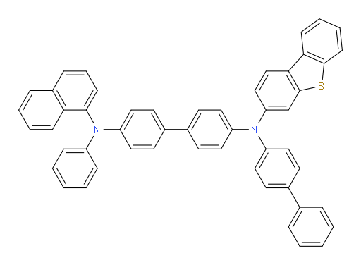 N4-([1,1'-biphenyl]-4-yl)-N4-(dibenzo[b,d]thiophen-3-yl)-N4'-(naphthalen-1-yl)-N4'-phenyl-[1,1'-biphenyl]-4,4'-diamine