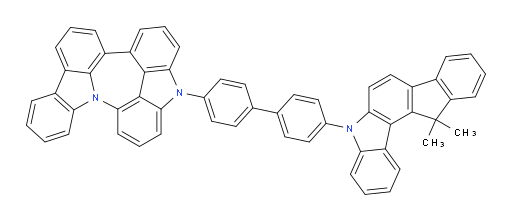 15-(4'-(12,12-dimethylindeno[1,2-c]carbazol-5(12H)-yl)-[1,1'-biphenyl]-4-yl)-15H-azepino[2,3,4,5-def:6,7,1-j'k']dicarbazole