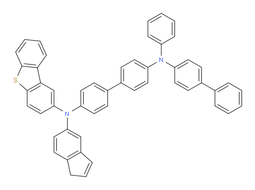 N4-([1,1'-biphenyl]-4-yl)-N4'-(dibenzo[b,d]thiophen-2-yl)-N4'-(1H-inden-5-yl)-N4-phenyl-[1,1'-biphenyl]-4,4'-diamine
