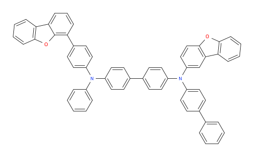 N4-([1,1'-biphenyl]-4-yl)-N4-(dibenzo[b,d]furan-2-yl)-N4'-(4-(dibenzo[b,d]furan-4-yl)phenyl)-N4'-phenyl-[1,1'-biphenyl]-4,4'-diamine