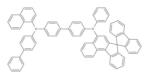 N4-([1,1'-biphenyl]-4-yl)-N4-(naphthalen-1-yl)-N4'-phenyl-N4'-(spiro[benzo[c]fluorene-7,9'-fluoren]-5-yl)-[1,1'-biphenyl]-4,4'-diamine