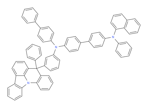 N4-([1,1'-biphenyl]-4-yl)-N4'-(naphthalen-1-yl)-N4'-phenyl-N4-(3-(8-phenyl-8H-indolo[3,2,1-de]acridin-8-yl)phenyl)-[1,1'-biphenyl]-4,4'-diamine