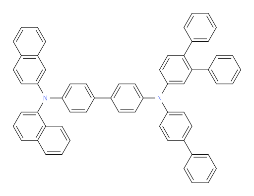 N4-([1,1'-biphenyl]-4-yl)-N4-([1,1':2',1''-terphenyl]-4'-yl)-N4'-(naphthalen-1-yl)-N4'-(naphthalen-2-yl)-[1,1'-biphenyl]-4,4'-diamine