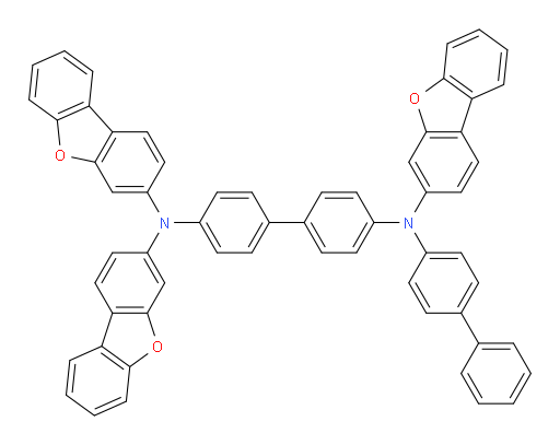 N4-([1,1'-biphenyl]-4-yl)-N4,N4',N4'-tris(dibenzo[b,d]furan-3-yl)-[1,1'-biphenyl]-4,4'-diamine