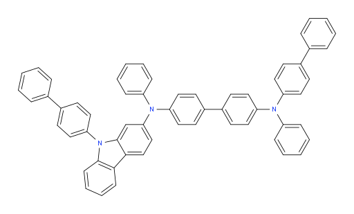N4-([1,1'-biphenyl]-4-yl)-N4'-(9-([1,1'-biphenyl]-4-yl)-9H-carbazol-2-yl)-N4,N4'-diphenyl-[1,1'-biphenyl]-4,4'-diamine