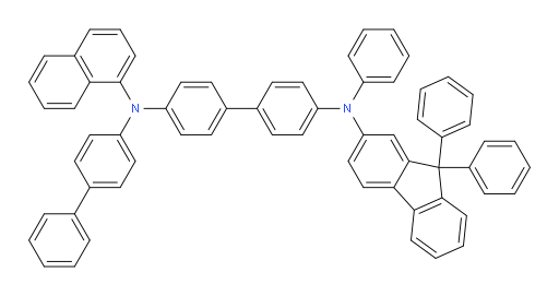 N4-([1,1'-biphenyl]-4-yl)-N4'-(9,9-diphenyl-9H-fluoren-2-yl)-N4-(naphthalen-1-yl)-N4'-phenyl-[1,1'-biphenyl]-4,4'-diamine