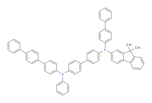 N4-([1,1'-biphenyl]-4-yl)-N4'-([1,1':4',1''-terphenyl]-4-yl)-N4-(9,9-dimethyl-9H-fluoren-2-yl)-N4'-phenyl-[1,1'-biphenyl]-4,4'-diamine
