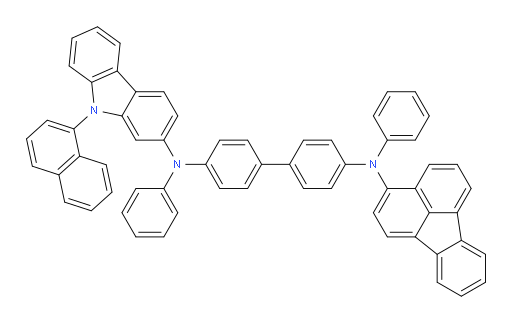 N4-(fluoranthen-3-yl)-N4'-(9-(naphthalen-1-yl)-9H-carbazol-2-yl)-N4,N4'-diphenyl-[1,1'-biphenyl]-4,4'-diamine