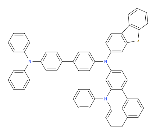 N4-(dibenzo[b,d]thiophen-3-yl)-N4',N4'-diphenyl-N4-(7-phenyl-7H-benzo[kl]acridin-9-yl)-[1,1'-biphenyl]-4,4'-diamine