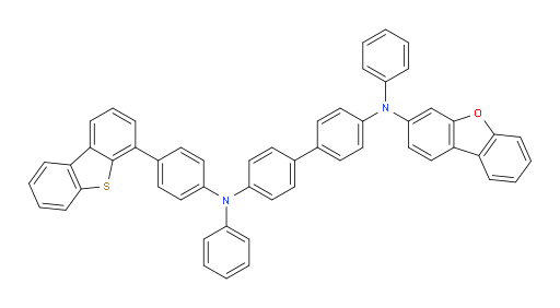 N4-(dibenzo[b,d]furan-3-yl)-N4'-(4-(dibenzo[b,d]thiophen-4-yl)phenyl)-N4,N4'-diphenyl-[1,1'-biphenyl]-4,4'-diamine