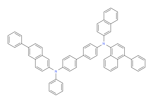 N4-(naphthalen-2-yl)-N4'-phenyl-N4-(4-phenylnaphthalen-1-yl)-N4'-(6-phenylnaphthalen-2-yl)-[1,1'-biphenyl]-4,4'-diamine