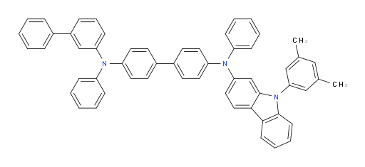 N4-([1,1'-biphenyl]-3-yl)-N4'-(9-(3,5-dimethylphenyl)-9H-carbazol-2-yl)-N4,N4'-diphenyl-[1,1'-biphenyl]-4,4'-diamine