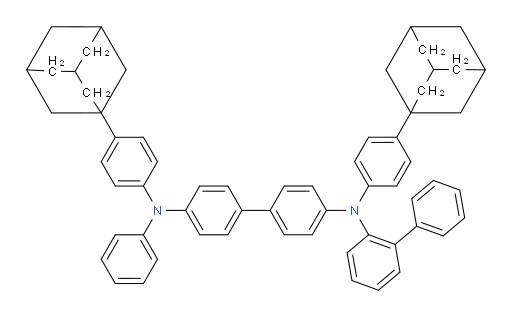 N4-([1,1'-biphenyl]-2-yl)-N4,N4'-bis(4-(adamantan-1-yl)phenyl)-N4'-phenyl-[1,1'-biphenyl]-4,4'-diamine