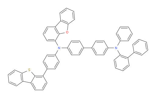 N4-([1,1'-biphenyl]-2-yl)-N4'-(dibenzo[b,d]furan-4-yl)-N4'-(4-(dibenzo[b,d]thiophen-4-yl)phenyl)-N4-phenyl-[1,1'-biphenyl]-4,4'-diamine